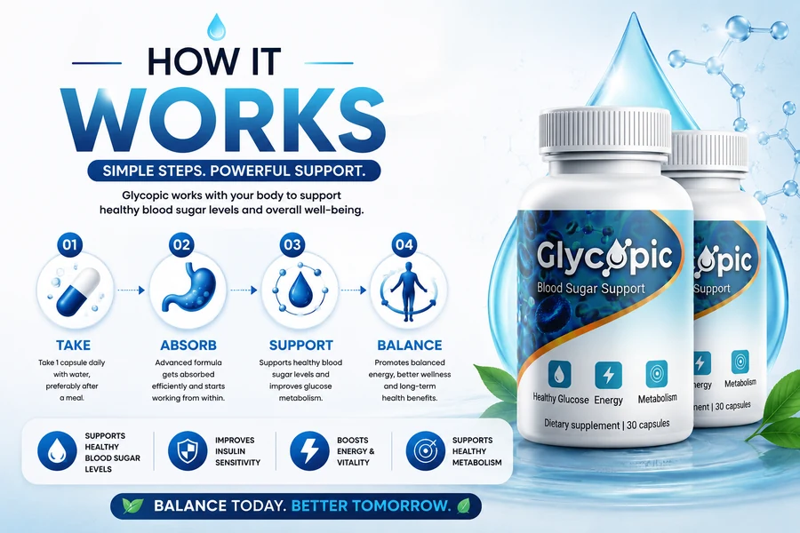 How Glycopic works, from taking the capsule to supporting balanced blood sugar